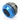 Bitspower G1/4" Black Sparkle / Royal Blue Enhance Multi - Link For OD 12MMBP-BSEML-RBL