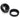 Bitspower G1/4" Carbon Black Enhance Multi - Link For OD 16MMBP-CBEML16