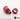 Bitspower G1/4 Deep Blood Red Dual Rotary 60 - Degree Compression Fitting Ultimate for ID 3/8" OD 1/2"BP-DBR60R2CPF-CC2U