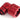 Bitspower G1/4 Deep Blood Red Dual Rotary 90-Degree Compression Fitting Ultimate for ID 1/2" OD 3/4"