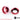 Bitspower G1/4" Deep Blood Red Enhance Multi - Link for OD 14MMBP-DBREML14