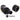 Bitspower G1/4 Matte Black Dual Rotary 45 - Degree Compression Fitting - ID 3/8" OD 1/2" - UltimateBP-MB45R2CPF-CC2U