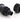 Bitspower G1/4 Matte Black Dual Rotary 45 - Degree Compression Fitting Ultimate for 3/8" OD 5/8"BP-MB45R2CPF-CC3U