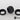 Bitspower G1/4" Matte Black Enhance Dual Multi - Link For Acrylic Tube OD 12MMBP-MBEDML