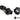 Bitspower G1/4 Matte Black Triple Rotary 90 - Degree Compression Fitting Ultimate for ID 1/2" OD 3/4"BP-MB90R3CPF-CC5U