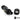 Bitspower G1/4 Matte Black Triple Rotary 90 - Degree Compression Fitting Ultimate for ID 3/8" OD 1/2"BP-MB90R3CPF-CC2U