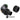 Bitspower G1/4 Matte Black Triple Rotary 90 - Degree Ultimate Compression Fitting - ID 1/2" OD 5/8"BP-MB90R3CPF-CC4U