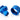 Bitspower G1/4" Royal Blue Compression Fitting CC3 for ID 3/8" OD 5/8" TubeBP-RBLCPF-CC3V3