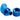 Bitspower G1/4" Royal Blue Dual Rotary 60 - Degree Compression Fitting CC3 Ultimate For ID 3/8" OD 5/8" TubeBP - RBL60R2CPF - CC3U - D