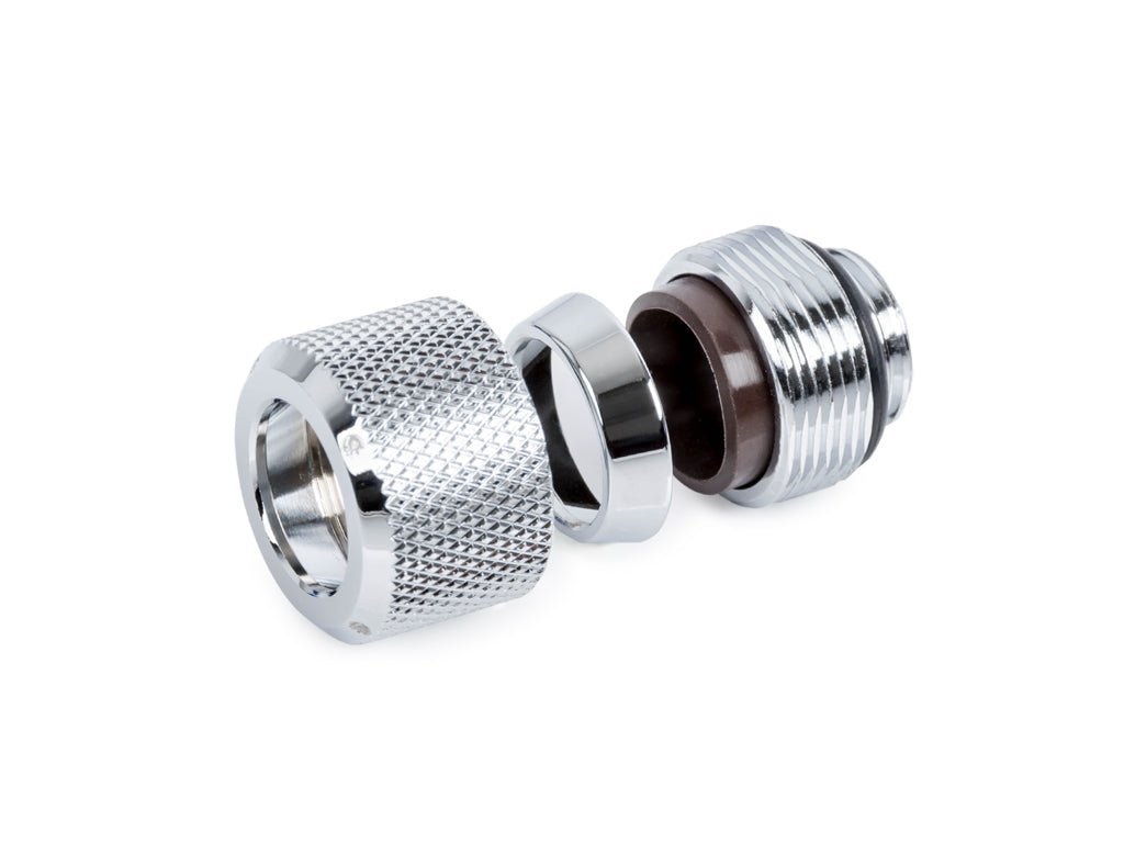 Bitspower G1/4" Silver Shining Advanced Multi-Link For OD 16MM - Thumbnail 3