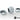 Bitspower G1/4" Silver Shining Enhance Dual Multi - Link For Acrylic Tube OD 12MMBP-EDML