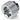 Bitspower G1/4" Silver Shining IG1/4" Extender-10MM