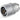 Bitspower G1/4" Silver Shining Rotary Compression Fitting Ultimate CC2 For ID 3/8" OD 1/2"