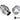 Bitspower G1/4" Silver Shining Rotary Compression Fitting Ultimate CC4 For ID 1/2" OD 5/8"BP-RCPF-CC4U