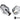 Bitspower G1/4 Silver Shining Rotary Compression Fitting Ultimate for ID 3/8" OD 5/8"BP-RCPF-CC3U