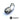 Bitspower G1/4 Silver Shiny Dual Rotary 45-Degree Compression Fitting-ID 1/2
