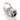 Bitspower G1/4 Silver Shiny Dual Rotary 45-Degree Compression Fitting-ID 3/8" OD 1/2" - V3