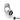 Bitspower G1/4 Silver Shiny Dual Rotary 45 - Degree Compression Fitting - ID 3/8" OD 1/2" - V3BP-45R2CPF-CC2V3