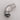Bitspower G1/4 Silver Shiny Dual Rotary 60-Degree Compression Fitting-ID 1/4