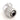 Bitspower G1/4 Silver Shiny Dual Rotary 60-Degree Compression Fitting-ID 3/8" OD 5/8" - V3