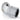 Bitspower G1/4 Silver Shiny Dual Rotary 60-Degree Compression Fitting Ultimate for ID 1/2" OD 5/8"
