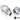 Bitspower G1/4 Silver Shiny Dual Rotary 60 - Degree Compression Fitting Ultimate for ID 7/16" OD 5/8"BP-60R2CPF-CC6U