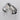 Bitspower G1/4 Silver Shiny Dual Rotary 90 - Degree Compression Fitting - ID 3/8" OD 5/8" - UBP-90R2LCPF-CC3U
