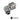Bitspower G1/4 Silver Shiny Dual Rotary 90-Degree Compression Fitting Ultimate for ID 1/2" OD 3/4"