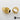 Bitspower G1/4 True Brass Dual Rotary 45 - Degree Compression Fitting - ID 1/2" OD 3/4" - V3BP-TB45R2CPF-CC5V3