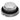 Bitspower G3/8" Silver Shining Low - Profile Stop FittingBP-WTP-C50