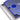 Bitspower Galaxy Freezer DIMM6 RAM Liquid Cooling Block - Ice BlueBP-WBDM6AC-IBL