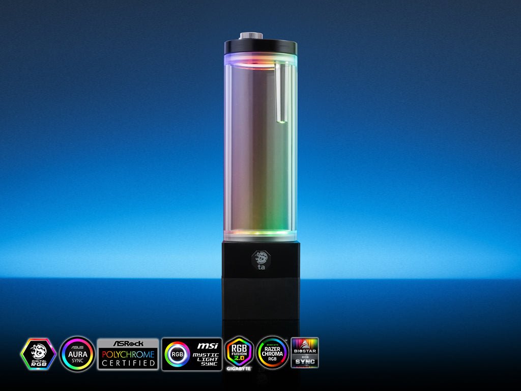 Bitspower Hercules 150mm Reservoir Combo Digital RGB - Thumbnail 2