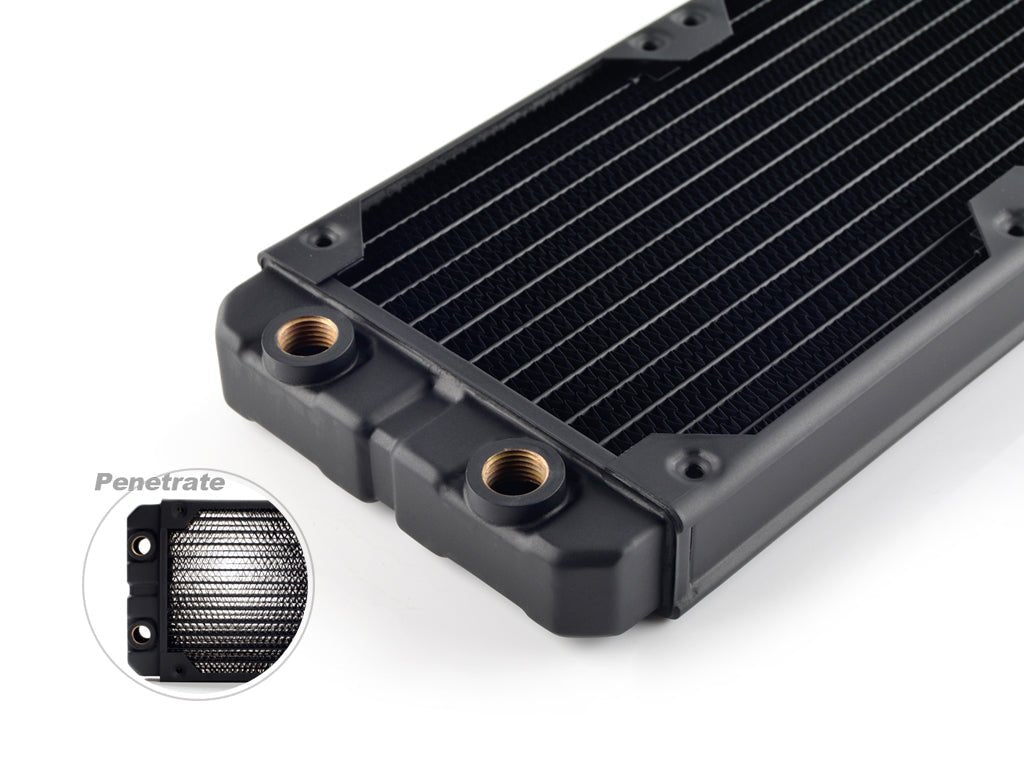 Bitspower Leviathan SF 280 4xG1/4" Radiator - Thumbnail 2