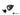 Bitspower Logo Aluminum Thumb Screw for M3 - Black