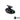 Bitspower Matt Black Mini Valve Rotary G1/4" & Inner G14" With Black Handle