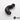 Bitspower Matte Black Five Rotary Snake - Style Dual G1/4" AdapterBP-MBSR5DG