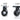 Bitspower Matte Black Mini Valve Rotary Inner G1/4" & Inner G14" With Black HandleBP-MVVFRIGIG14-MBKBK