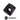 Bitspower Matte Black Off - Center BlockBP-MBOCB