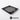 Bitspower Mesh Radguard 120 (1 x 120mm) - Black Aluminum, Matt Black Mesh - Honeycomb