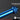 Bitspower None Chamfer Brass Hard Tubing OD14MM Royal Blue - Length 500 MMBP - NCBHT14RBL - L500