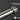 Bitspower None Chamfer Brass Hard Tubing OD16MM Black Sparkle - Length 500 MMBP-NCBHT16BS-L500