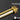 Bitspower None Chamfer Brass Hard Tubing OD16MM Golden - Length 500 MMBP-NCBHT16GD-L500