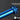 Bitspower None Chamfer Brass Hard Tubing OD16MM Royal Blue - Length 500 MMBP-NCBHT16RBL-L500