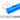 Bitspower None Chamfer Crystal Link Tube-Length 1000mm (ICE Blue)