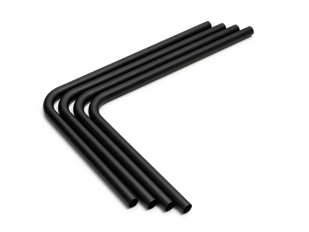 Bitspower Pre-bent 90-Degree Brass Hard Tubing OD12MM Carbon Black