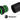 Bitspower Premium 1" Version Black Matte D-Plug SetBP-MBWP-C38