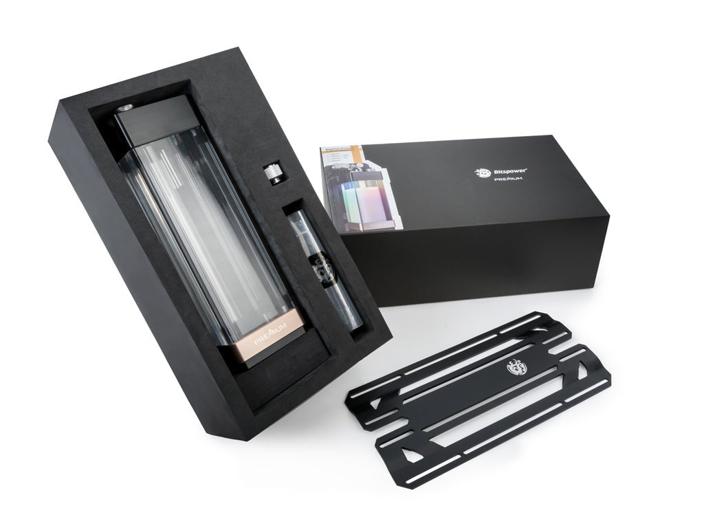 Bitspower Premium Cubiod Reservoir 200 - Thumbnail 2