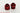 Bitspower Premium D-Plug Set - Deep Blood Red Finish