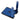 Bitspower Premium D5 Pump Mounting Bracket - Blue