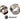 Bitspower Premium G1/4" Black Sparkle Quick Compression Fitting QCC5 For ID 1/2" OD 3/4"BP-PBSCPF-QCC5